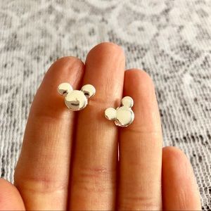 Disney’s Mickey Mouse Silver Plated Studs